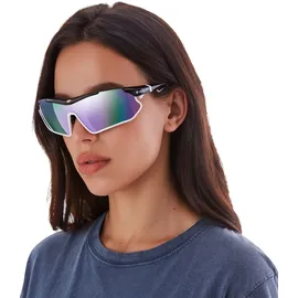 YEAZ Sport-Sonnenbrille schwarz/weiß/lila SUNRAY