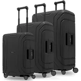 Redolz Essentials 15 Koffer-Set 3-tlg. schwarz