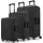 Redolz Essentials 15 Koffer-Set 3-tlg. schwarz