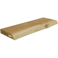 Holz4home® Wandregal 60 x 0 x 0 cm Eiche