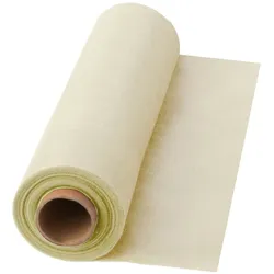Tischläufer 0,4 x 25 m aus PP Creme 1 Rolle Tischdecke