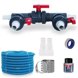 Anschluss-Set - Wärmepumpe - Schlauchanschluss d 32