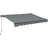 Juskys Gelenkarmmarkise 400 x 300 cm grau