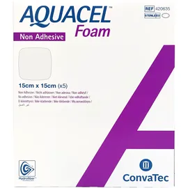 Convatec (Germany) GmbH Schaumverband 15 x 15 cm 5 St.