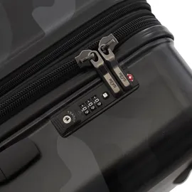 HEYS Black Camo 4-Rollen Cabin 66 cm / 73 l schwarz/weiß