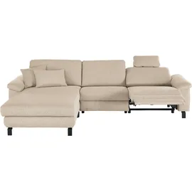 Candy 3C Candy »Mainau L-Form« Relaxfunktion im 1,5-Sitzer, motorische Schlaffunktion in Longchair