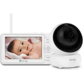 lionelo Babyline 8.3 Babyphone - White - One Size - EU Plug 220V