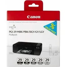 Canon PGI-29 Multipack schwarz/grau