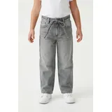 only & kids Koggianna Straight Denim Blau/Grau 116