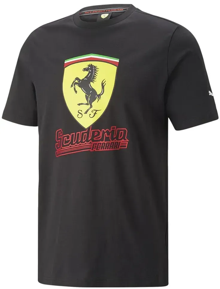 Puma Ferrari Race Big Kurzarm-t-shirt - Puma Black - S