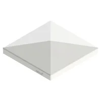 OSMO Pfostenkappe Typ D 7 x 7 cm Grau/Aluminium