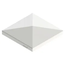 OSMO Pfostenkappe Typ D 7 x 7 cm Grau/Aluminium