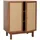 Mendler Highboard 98 x 79 x 42 cm Walnuss-Optik / Braun