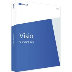 Microsoft Visio 2013 Standard | Vollversion | Produktschlüssel + Download