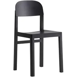 Muuto Workshop Stuhl, schwarz