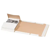 SMARTBOX PRO Universalverpackung weiß, A5 Multimediaverpackung Buchverpackung 25 Stück