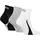 Puma Lifestyle Quarter Socken 3er Pack Schwarz/Weiß/Grau 39-42