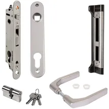 Attas Einsteckschloss SET FORTYSET Silber