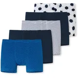 SCHIESSER Jungen Shorts Pack - Vorteilspack,Unterhose, Pants, uni/gemustert, 98-140 Mehrfarbig (3) 92