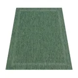 Paco Home Teppich Flachgewebe in Sisal-Optik mit Bordüre UV-beständig robust grün