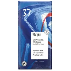 Vivani Edel Vollmilch Schokolade 37% Cacao bio