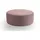 xonox.home Polsterhocker Cord 103 x 39 x 103 cm Rosa