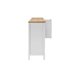 EFFEZETA Sideboard 180 x 90 x 40 cm weiß