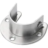 Closet Rod Bracket | Heavy Duty Rod Bracket | Sturdy Closet Rods End Support With Screws Home Organization For Bathroom Shower Curtains Rods