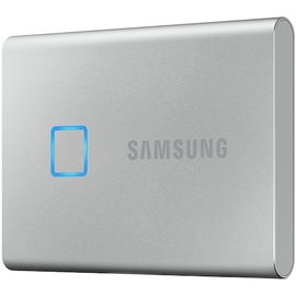Samsung Portable T7 Touch 500 GB USB 3.2 silber