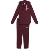 Puma Anzug Metallic Hooded Rot  M