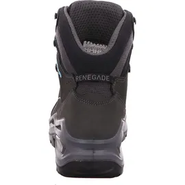 Lowa Renegade Evo GTX Mid Damen Slim Asphalt/Türkis 41,5