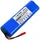Powery Powerakku für MD 18500/MD 18501 3400 mAh 14,4 V Blau