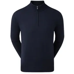 Footjoy Wollmix 1/2 Zip Pullover Windshield navy