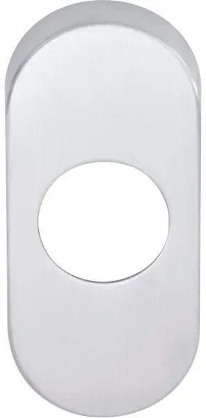 OGRO Drückerrosette PREMIUM 6620 - o. Hochhaltefeder, 23,5 mm, Edelst. matt