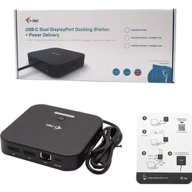 iTEC i-tec USB-C Dual Display Docking Station mit 100W (ohne Netzteil)