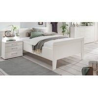 Preiswertes Seniorenbett in Weiß mit Fußteil 140x190 cm - Calimera