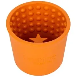 LickiMat Yoggie Pot orange