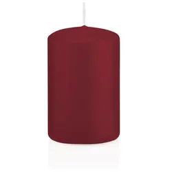 Wiedemann Kerzen Stumpenkerzen Bordeaux 80 x 50 mm, 24 Stück