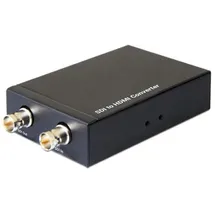 DeLock 3G-SDI auf HDMI Konverter 2x BNC 0,5 m Schwarz