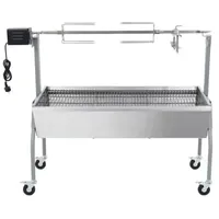 VidaXL Spanferkelgrill mit elektrischem Antrieb 
