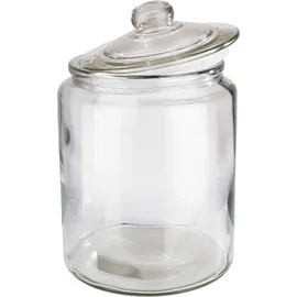 APS 2er Set Vorratsglas Classic Hochwertiger Glasbehälter zur Aufbewahrung mit 6 Liter Fassungsvermögen Ihre Ware bleibt frisch durch den Glasdeckel mit Dichtung, Aufbewahrungsbehälter