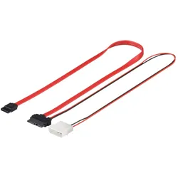 Wentronic goobay - SATA-Kabel - SATA, Molex, 2-polig (S)