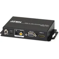 ATEN VC812 Videokonverter, KVM Switch, Schwarz