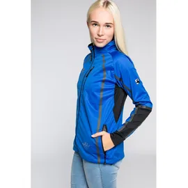 DEPROC activ Deproc Active Damen Midlayer Softshelljacke Thorsby, Blue Black, 48, 54332-335