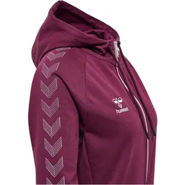 hummel Move Grid (Reißverschluss) Damen - grape wine S