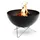 höfats Bowl 70 Feuerschale Ø 70 cm Schwarz