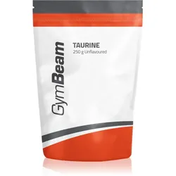 GymBeam Taurine Pulver zur Unterstützung der sportlichen Leistung Geschmack Unflavoured 250 g