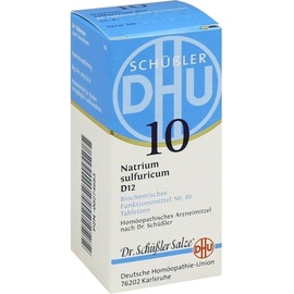 DHU-ARZNEIMITTEL DHU 10 Natrium sulfuricum D12