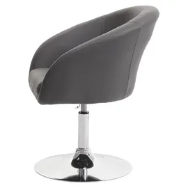 Mendler Esszimmerstuhl HWC-F19 Kunstleder grau