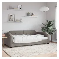 VidaXL Tagesbett Taupe 90x200 cm Stoff